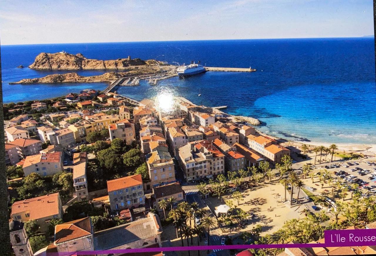 Appartement T4 Tres Bien Situe Et Climatise LʼÎle-Rousse المظهر الخارجي الصورة